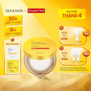 Cushion Chống Nắng Cho Cả Gia Đình Isa Knox Uvsun Pro 365 All Over Big Sun Cushion Spf50+/Pa+++ Thân Thiện Cho Cả Em Bé