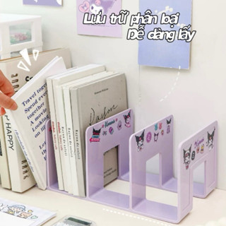 Kệ Đựng Sách Vở Nhiều Ngăn Để Bàn Tiện Lợi Giá Để Tài Liệu Giấy Tờ Decor Bàn Học Học Sinh