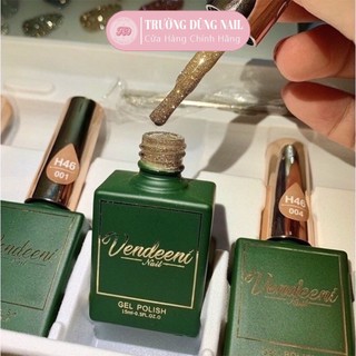 Sơn gel nhũ flash vàng bạc vendeeni chai 15ml chính hãng - truongdungnail