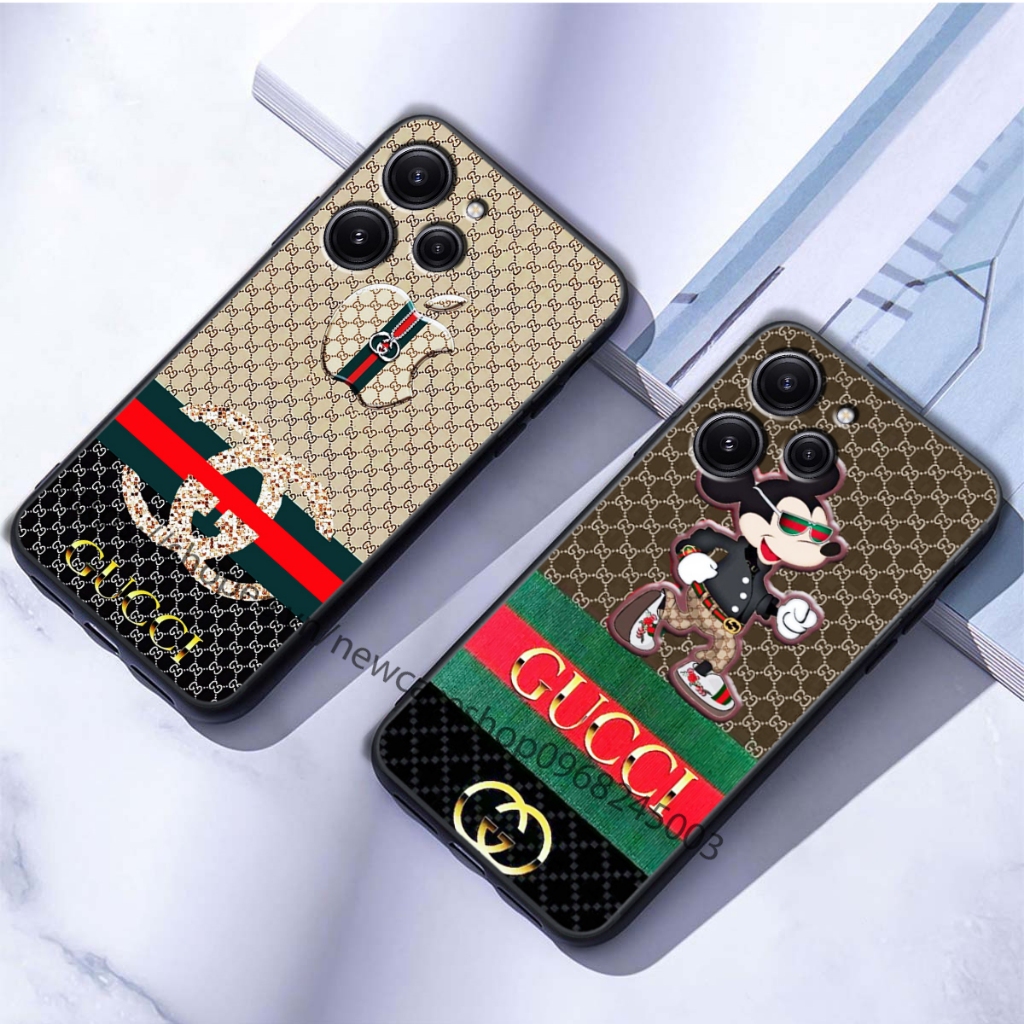 Ốp lưng Xiaomi Redmi 12 in hình hình thương hiệu thời trang cao cấp