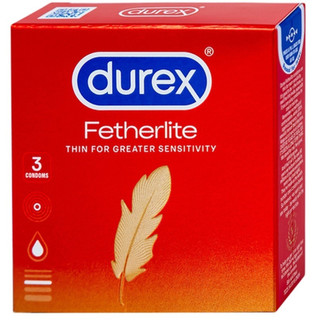 Bao cao su Durex Fetherlite siêu mỏng, chân thật.Hộp 12 bcs size 52.5mm