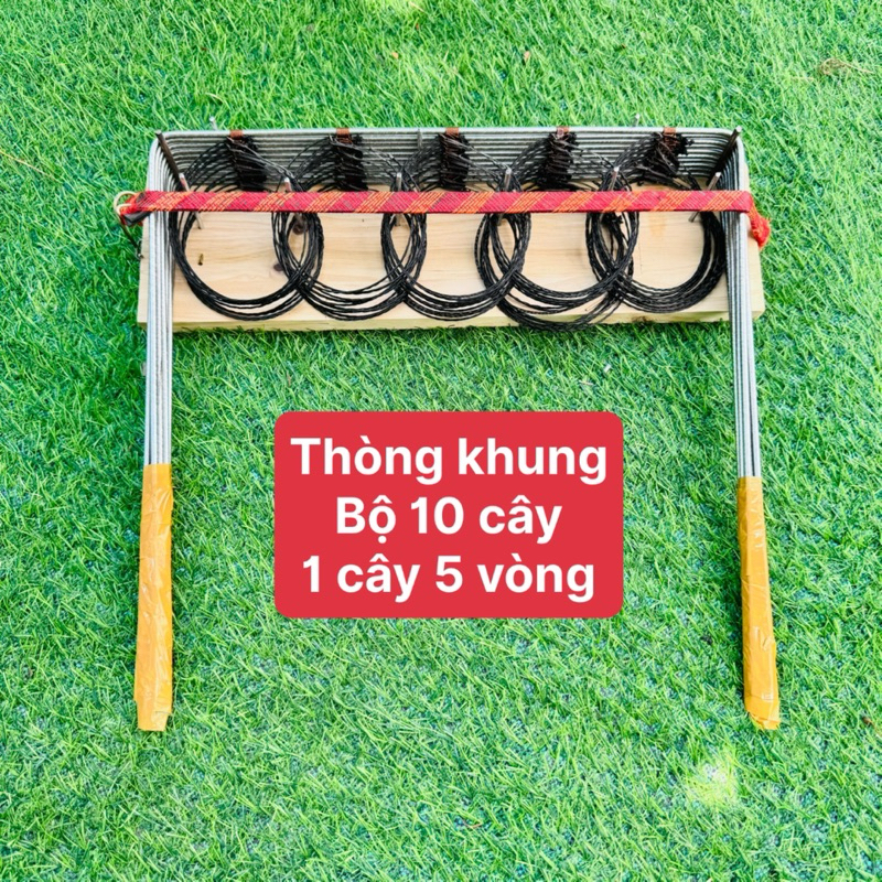 Thòng khung đa năng ( bộ 10 khung ) tặng 5 sợi sơ cua