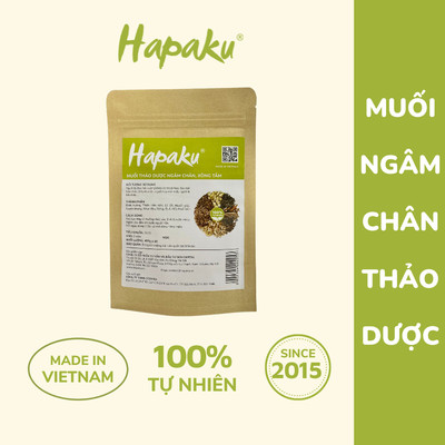 Muối Thảo Dược Ngâm Chân Hapaku Giúp Thư Giãn, Giảm Đau Nhức, Tê Bì Bàn Chân 450g