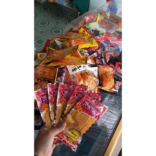 combo 10 gói Đồ ăn vặt Que Cay tuổi thơ