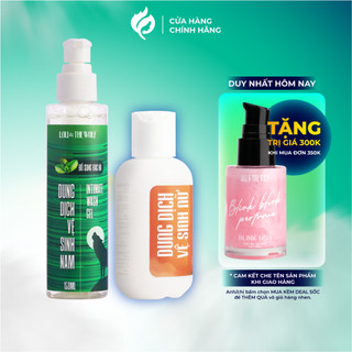 Set Sản Phẩm Perfect Two Loli & The Wolf On Chăm Sóc Cho Cặp Đôi: 1 DDVS Nữ 100ml + 1 DDVS Nam 150ml