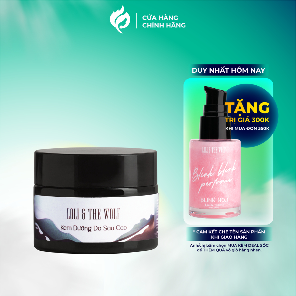 Kem Dưỡng Vùng Kín Sau Cạo Loli & The Wolf On Làm Chậm Quá Trình Lông Mọc 50ml