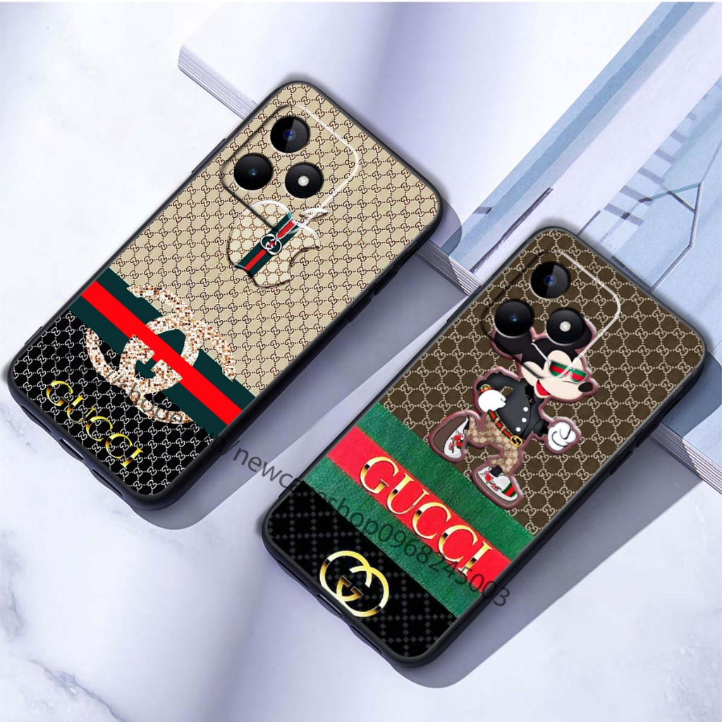 Ốp lưng Realme C51 / C53 in hình hình thương hiệu thời trang cao cấp