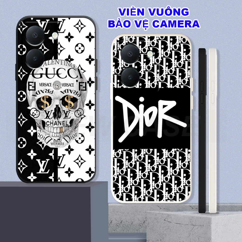Ốp lưng Vivo Y16 / Y16 4G / Y36 / Y78 in hình hình thương hiệu thời trang cao cấp