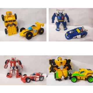 Bộ 4 Robot Transformers gồm : Optimus, Bumblebee, Heatwave