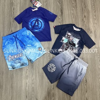 Set bơi bé trai siêu anh hùng