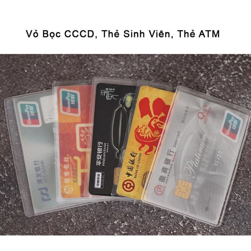 Vỏ đựng CCCD, CMND,thẻ ATM...