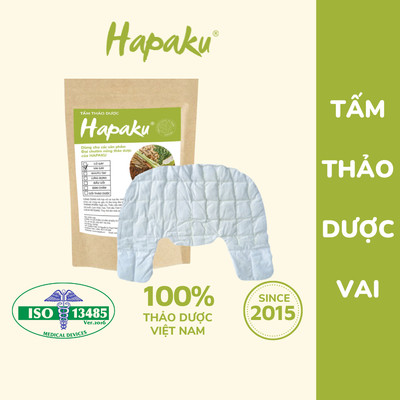Tấm Thảo Dược Thay Thế Của Đai Chườm Thảo Dược Vai Gáy Điện Hapaku - Hỗ Trợ Giảm Đau Thư Giãn Cơ Thể