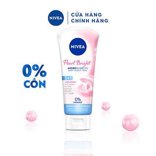 Sữa Rửa Mặt NIVEA Pearl Bright Dưỡng Sáng Da Ngọc Trai (50 G) - 86704