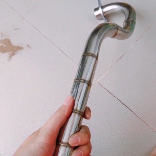 Cổ Pô 7 khúc gắn pô uma nhồi bông wave