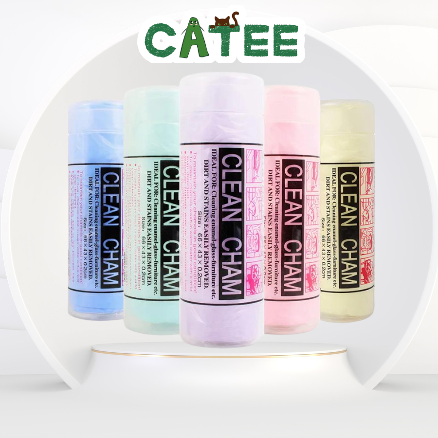 Khăn Tắm Cho Chó Mèo Clean Cham Thấm Hút Tốt Nhiều Công Năng ( Màu Ngẫu Nhiên )