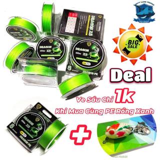 Dây pe dragon x8 100m , pe rồng xanh made in thailand