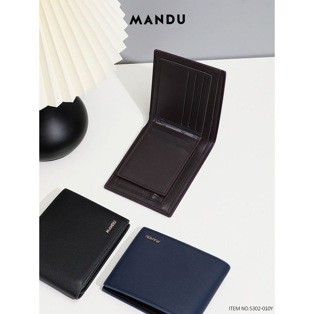 VÍ NAM CHỐNG TRỘM THẺ BASIC CÁT MỊN HC5302-010 Wallet Hoa văn PU