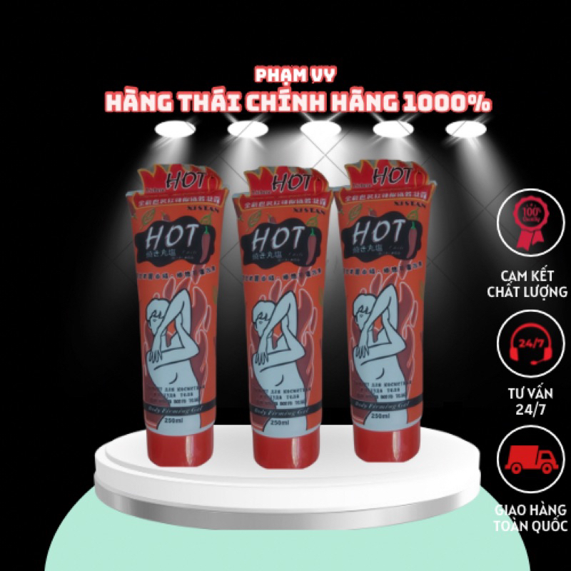 1 CHAI GEL TAN MỠ HOT CHILI