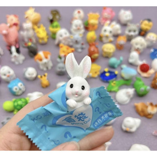  Combo 10 túi mù bất ngờ Sankid đồ chơi DIY dễ thương đồ ăn chai nước thú phát sáng ngẫu nhiên không trùng 