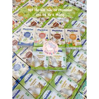 [SHIP AIR] Bột lắc sữa hữu cơ Physiolac cho bé từ 4 tháng 200gram