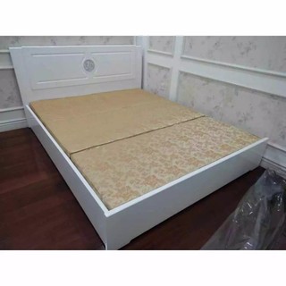 [ Tặng 2 Gối ] Đệm Bông Ép Sông Hồng Áo Gấm