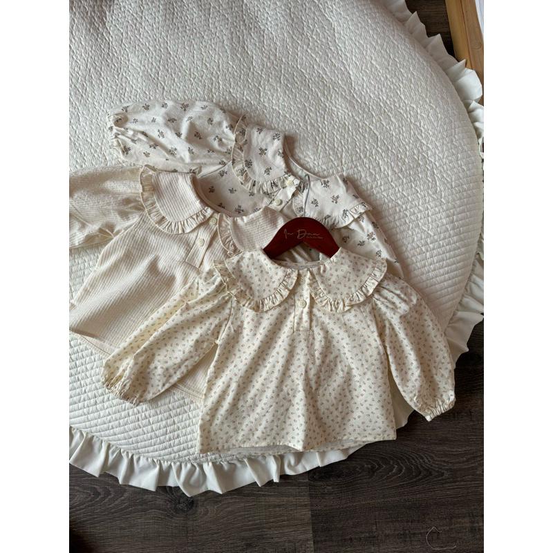 |In Dan| Sơ mi bé gái Hàn Quốc hãng Anne Shirley có ảnh thật