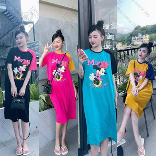 váy xuông bbd chất thun tầu (100% cotton tầu)
