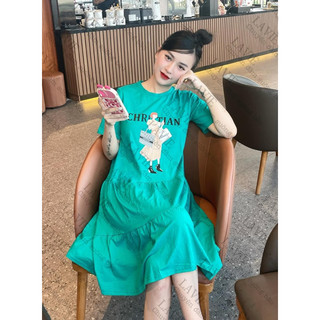 váy xuông bbd chất thun tầu (100% cotton tầu)
