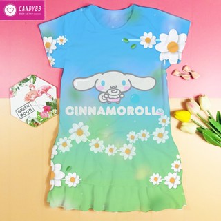  Đầm cho bé gái Cinnamoroll hình Elsa  hàng đặt 3 ngày có  