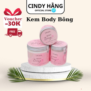 Kem body bông onaya dưỡng da trắng sáng mịn màng làn da 250gr
