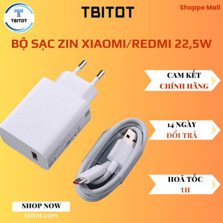 [HÀNG CHÍNH HÃNG] bộ sạc nhanh xiaomi 22.5w hàng chuẩn zin dành cho các dòng điện thoại- PULOTECH