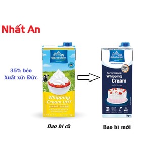 Kem sữa tươi / Whipping cream Oldenburger 1L - HSD 15.6.24