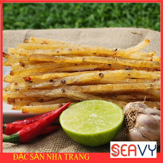 Cá bống cắt nướng, cá thiều sợi ăn liền Đặc sản Nha Trang, gói 500 gram - Seavy🔥