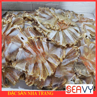 Cá đuối khô tẩm gia vị, dùng để chiên nướng Đặc sản Nha Trang, 500 gram - Seavy 🐟🌶️