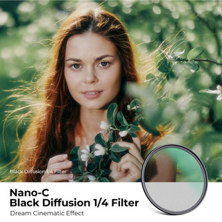 Kính lọc Filter K&F Concept Black Diffusion Mist 1/4 (62mm-82mm)