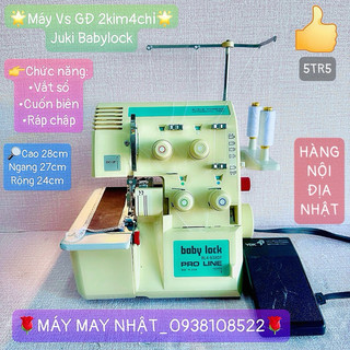 MÁY VẮT SỔ-CHẬP ÁO THUN NỘI ĐỊA NHẬT 2kim4chỉ