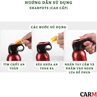 Bình chữa cháy ô tô mini Sharpots CarMax