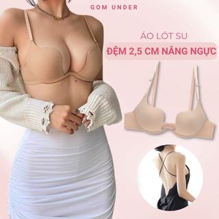 Áo lót nữ su có gọng đệm 2,5cm GOM UNDER, áo ngực nâng ngực có mút mềm mại, thiết kế thời trang tôn vòng 1  - SA-7K