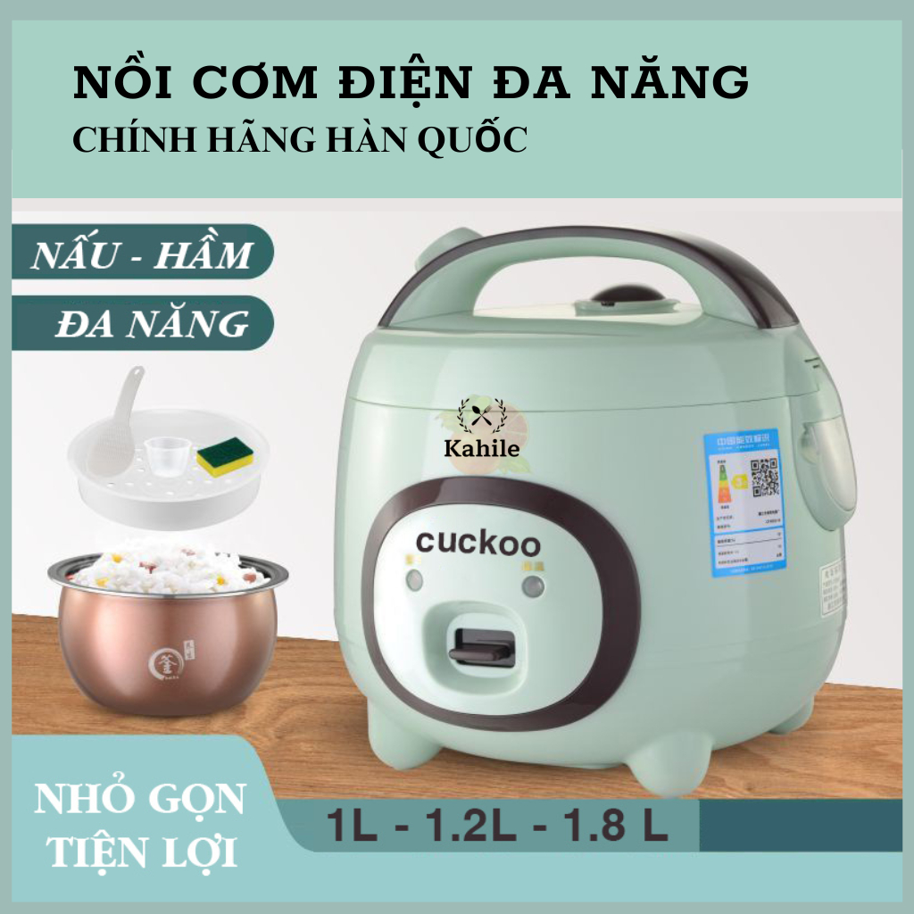 Nồi cơm điện Cuckoo lòng niêu siêu dày cơm ngon dung tích 1 lít, 1.2 lít và 1.8 lít