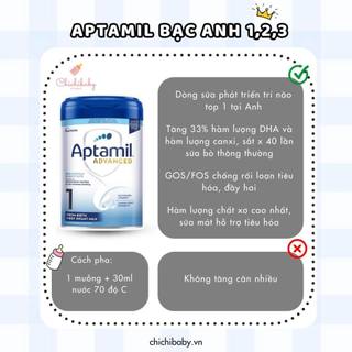 Sữa aptamil advanced anh 800gr số 1
