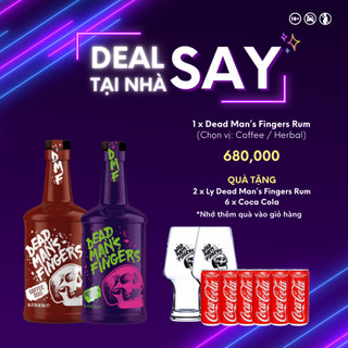 Deal say tại nhà - dead man's fingers rum & cola - uk - 700ml - 37.5% - 40%