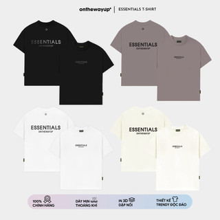 Áo Thun Local brand in cao nổi Essential ONTHEWAYUP Premium Cotton 4 Màu