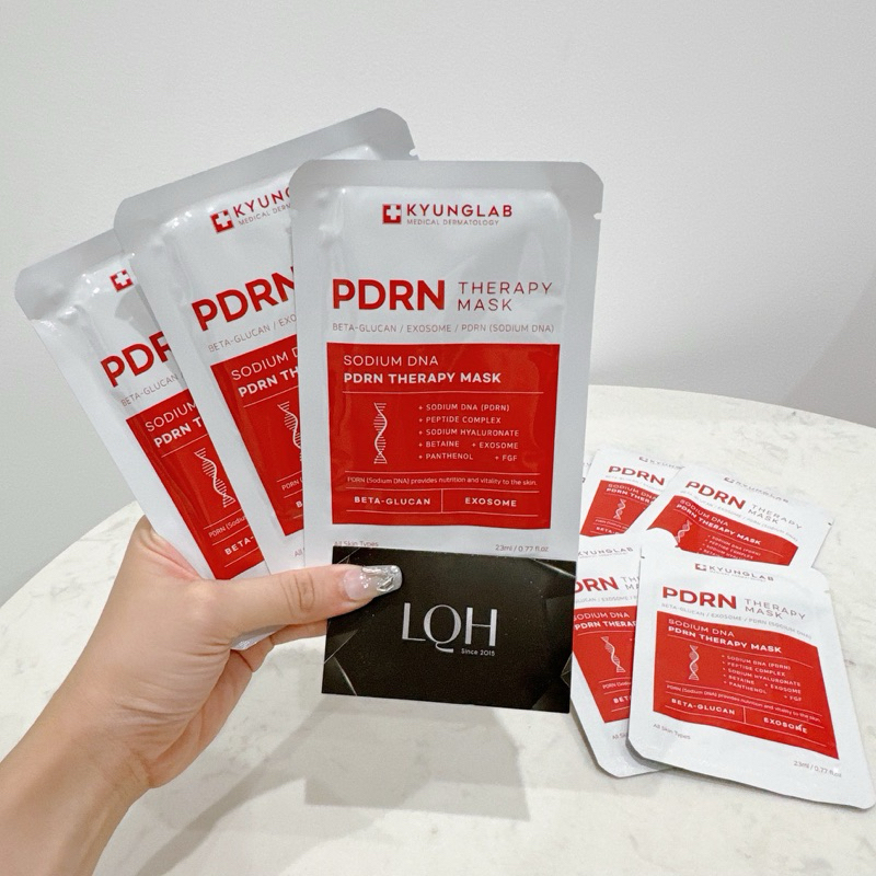 Mặt nạ Kyung Lab PDRN Therapy Mask - phục hồi da hư tổn, cấp ẩm sâu, làm dịu da kích ứng [Giá lẻ miế