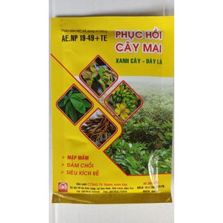 Phân bón Phục hồi cây mai - giải pháp tối ưu cho mai vàng bị suy yếu - 50gr
