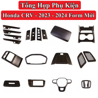 Ốp nội ngoại thất honda crv đời 2023 form mới