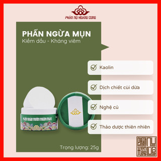Phấn Trang Điểm Dành Cho Da Mụn Phấn Nụ Hoàng Cung Trọng Lượng 25g