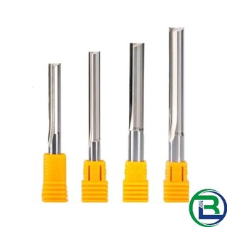 Mũi CNC cắt phá 2 me thẳng phi 4mm 6 mm Thép hợp kim siêu cứng