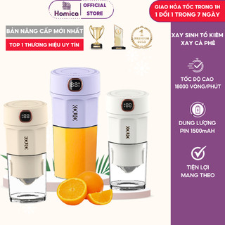 Máy xay cầm tay deladep máy xay sinh tố mini công suất mạnh, máy xay cà phê nhỏ gọn tiện lợi đem đi bất cứ đâu mxs05