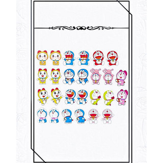 hình dán mẫu doremon sticker dán