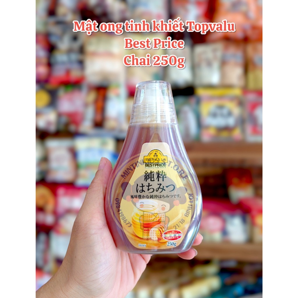 Mật ong nguyên chất Topvalu 250G